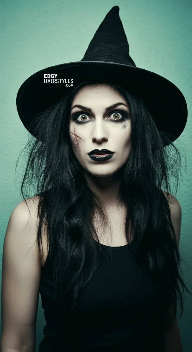 1. Witchy Waves | Easy Halloween Hairstyles Tutorials To Complete Your Costume