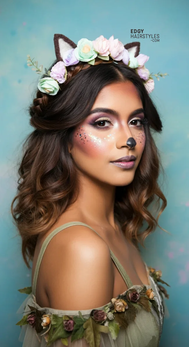 6. Fairy Braided Crown | Easy Halloween Hairstyles Tutorials To Complete Your Costume