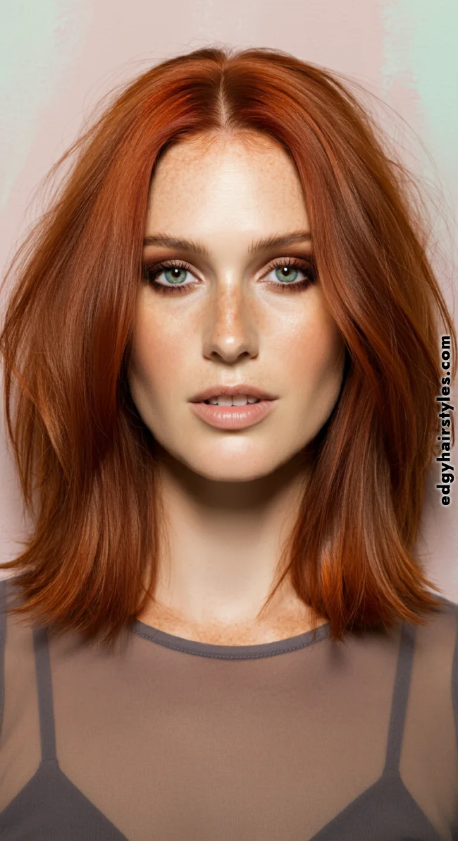 8. Feathered Ends | Low Maintenance Shoulder-Length Hairstyles For Thin Hair