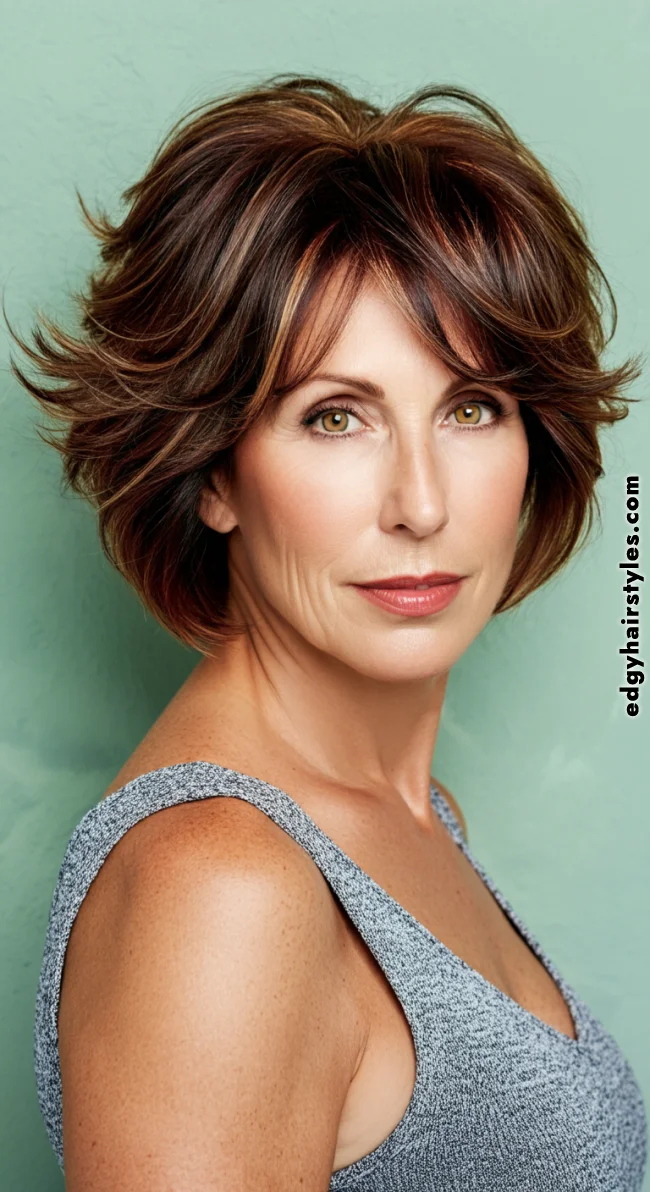2. Textured Bob | Trending Short Hairstyles For Women Over 50 (2025)