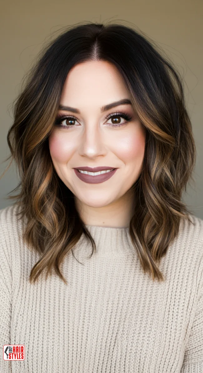 5. Balayage on Long Layers | Trendy Hairstyles With Balayage - Brighten Your Look
