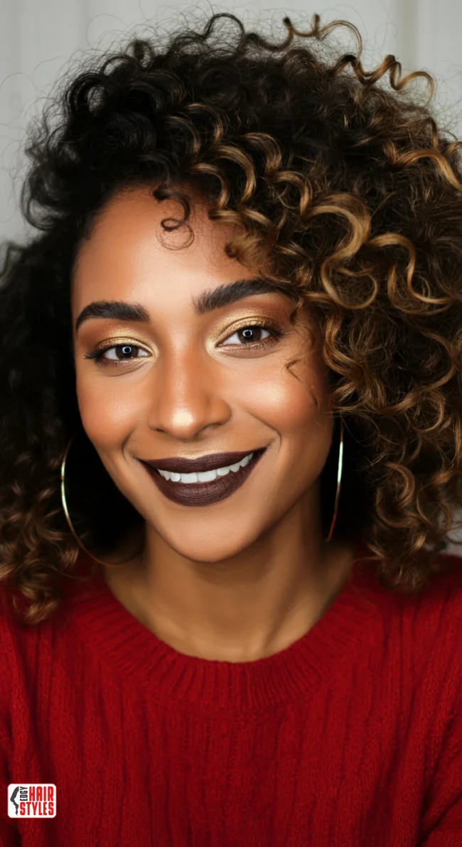 9. Chocolate Balayage on Curls | Trendy Hairstyles With Balayage - Brighten Your Look