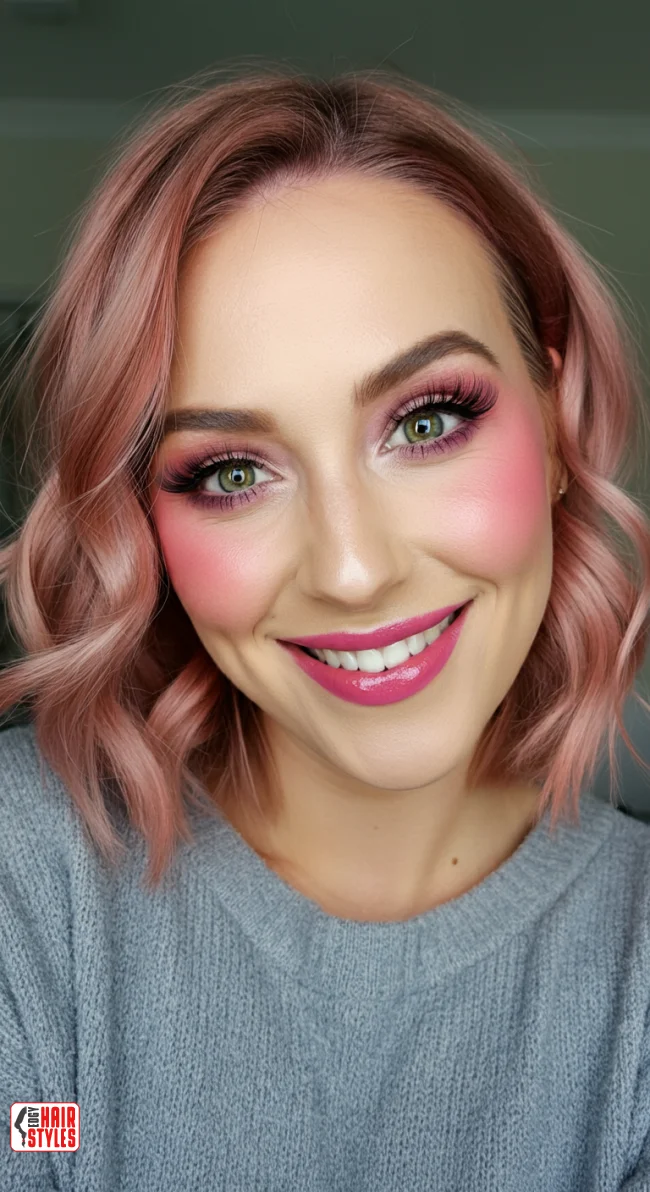 8. Rose Gold Balayage | Trendy Hairstyles With Balayage - Brighten Your Look