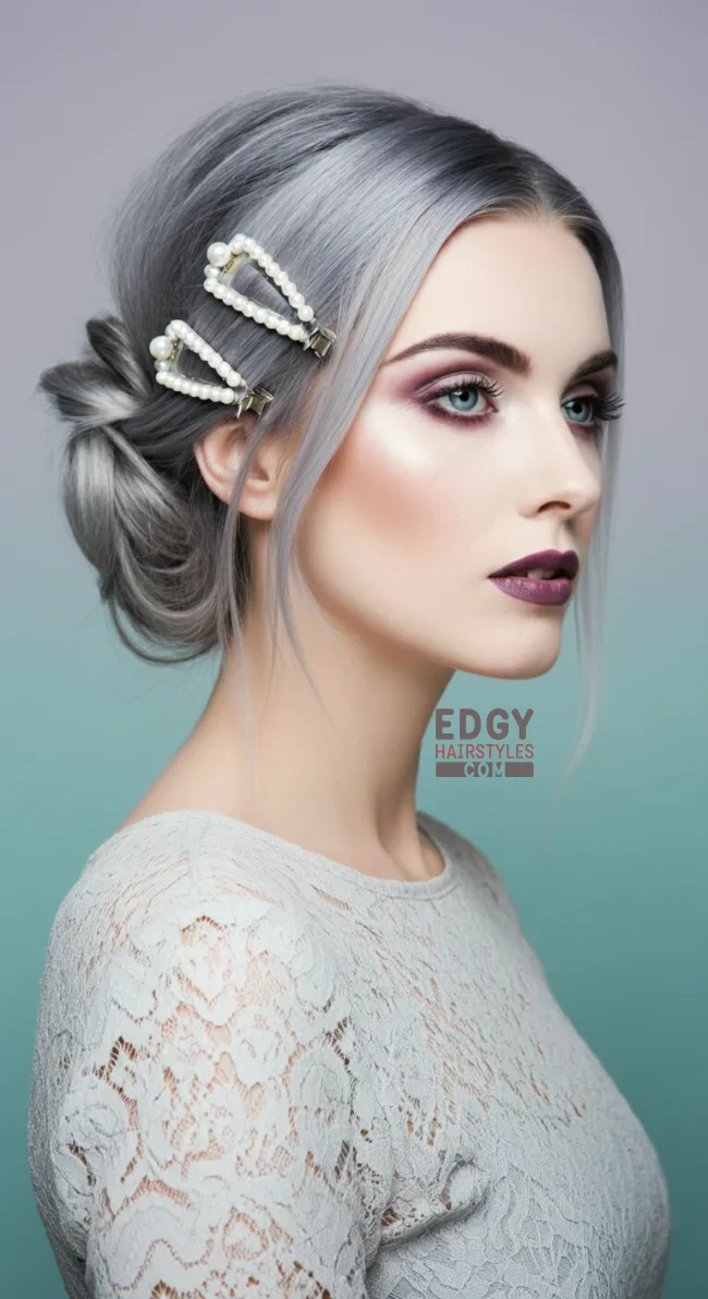 10. Low Chignon with Accessories | Top 10 Modern Updo Hairstyles: Styling Tips And Trend Insights