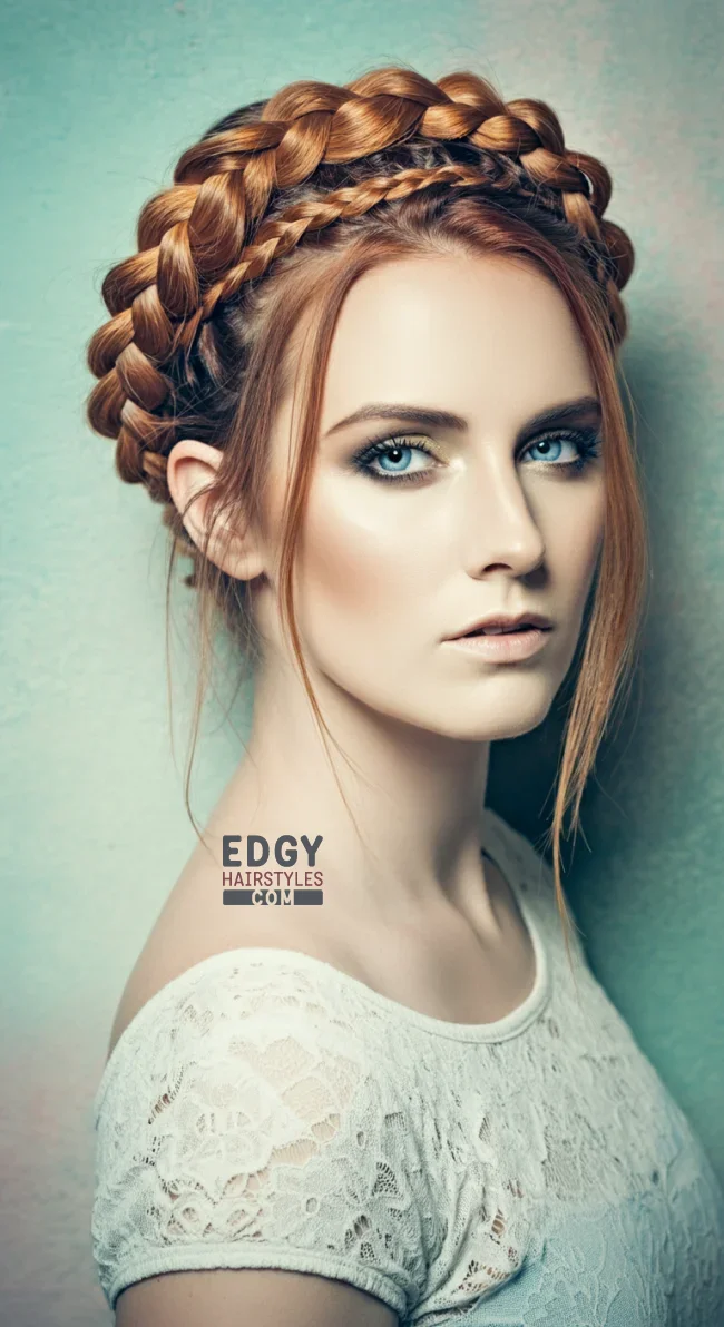 3. Braided Crown Updo | Top 10 Modern Updo Hairstyles: Styling Tips And Trend Insights