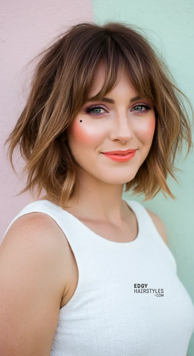 6. Shaggy Bob | 10 Hot Ideas Of Short Hairstyles For Ladies