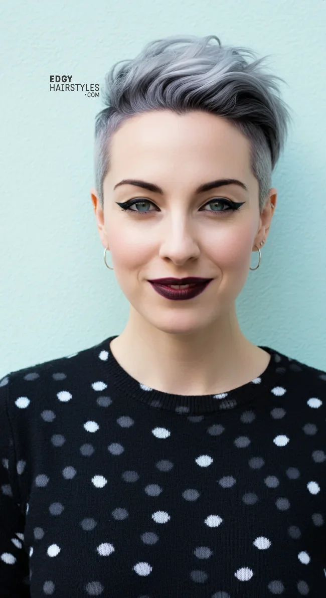 7. Side-Swept Pixie | 10 Hot Ideas Of Short Hairstyles For Ladies