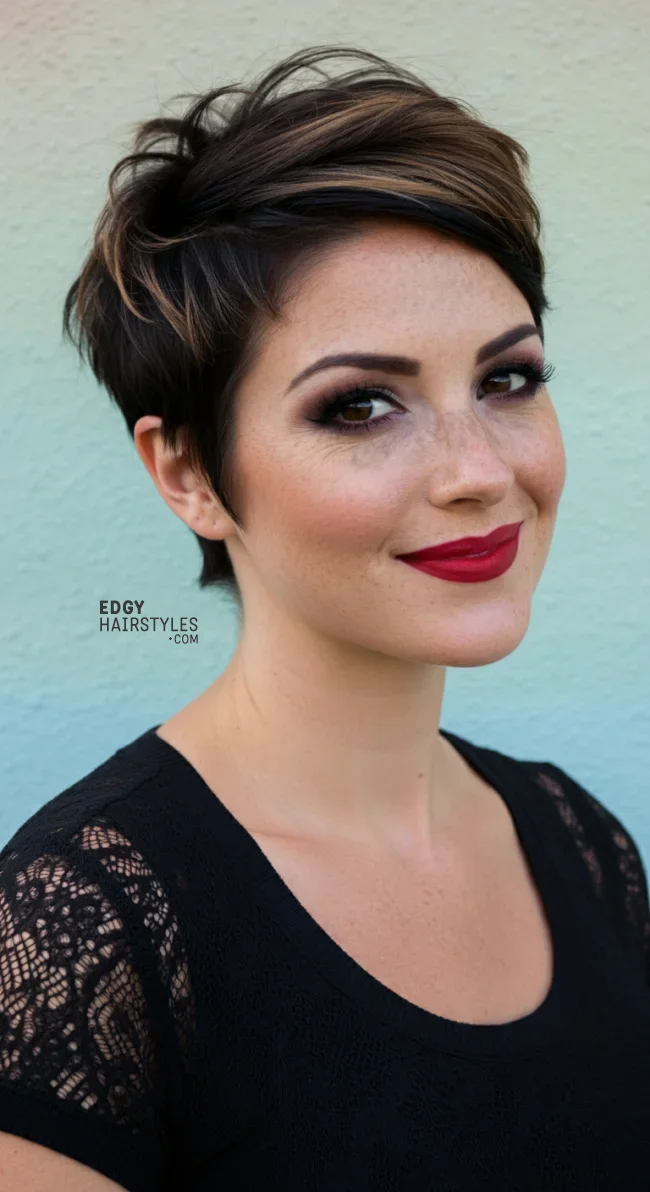 2. Pixie Cut with Bangs | 10 Hot Ideas Of Short Hairstyles For Ladies