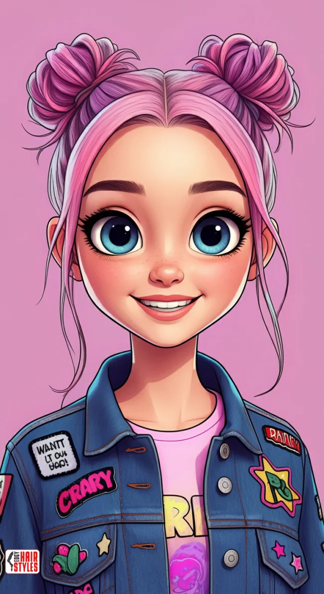 7. Space Buns | Stylish Hairstyles For Children - Adorable Trends