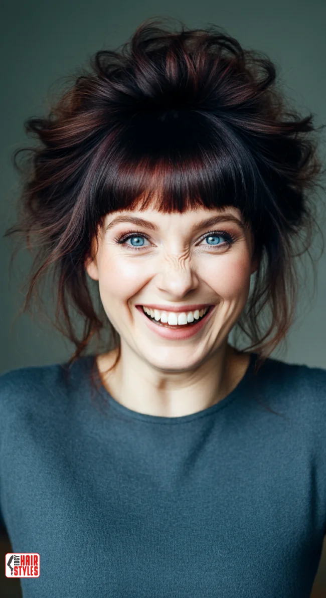 4. Curtain Bangs Blowout | Blowout Hair Is Now Celebrating Its Comeback - Diy Blowout Hair Tips