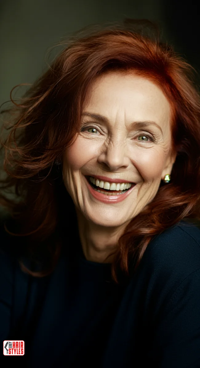 5. Soft Curls with Side Part | 10 Popular Hairstyles For Women Over 60