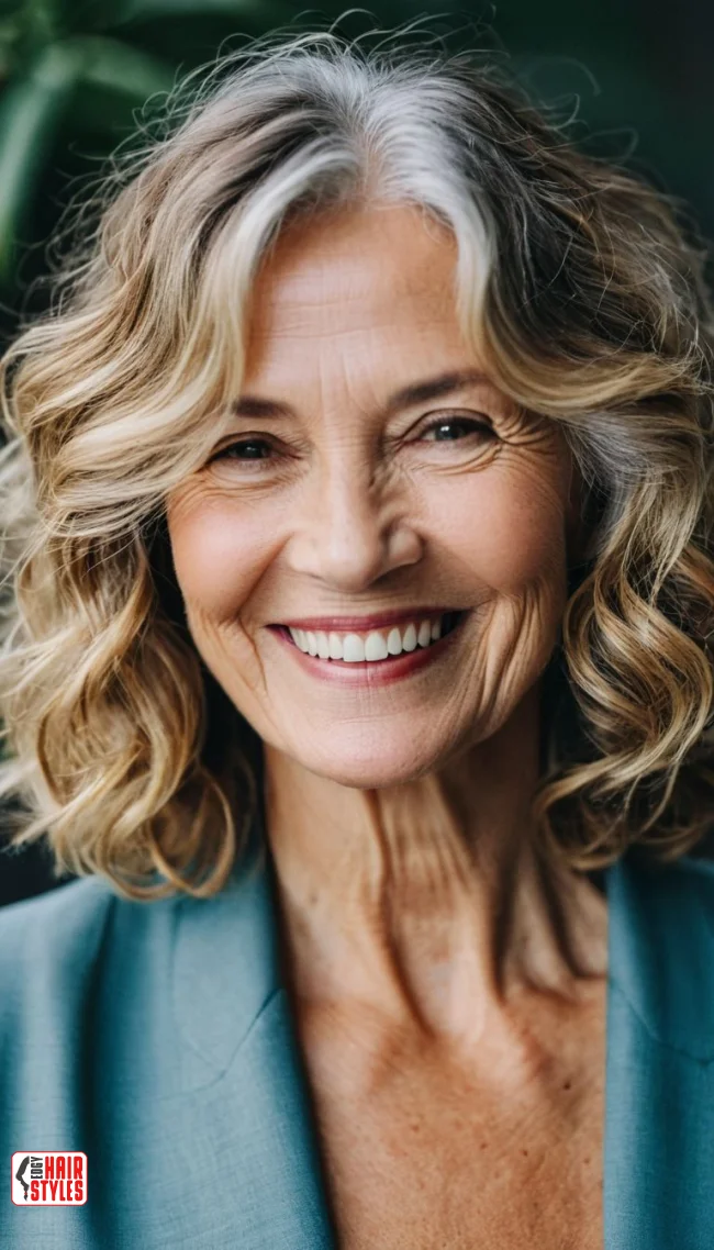 9. Textured Lob | 10 Popular Hairstyles For Women Over 60