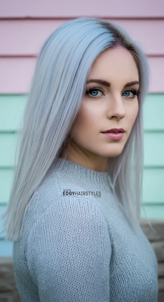2. Icy Platinum Balayage | 10 Spring Balayage Looks To Inspire Your Seasonal Refresh