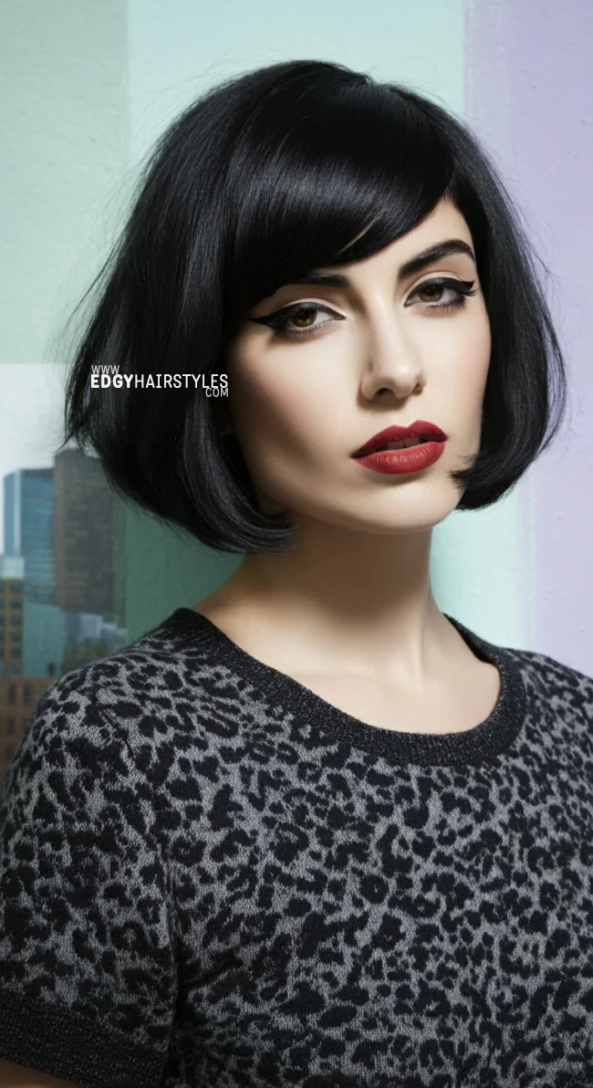 6. Classic Bob with Side Part | 10 Stunning Hairstyles You Can’t Miss This Year