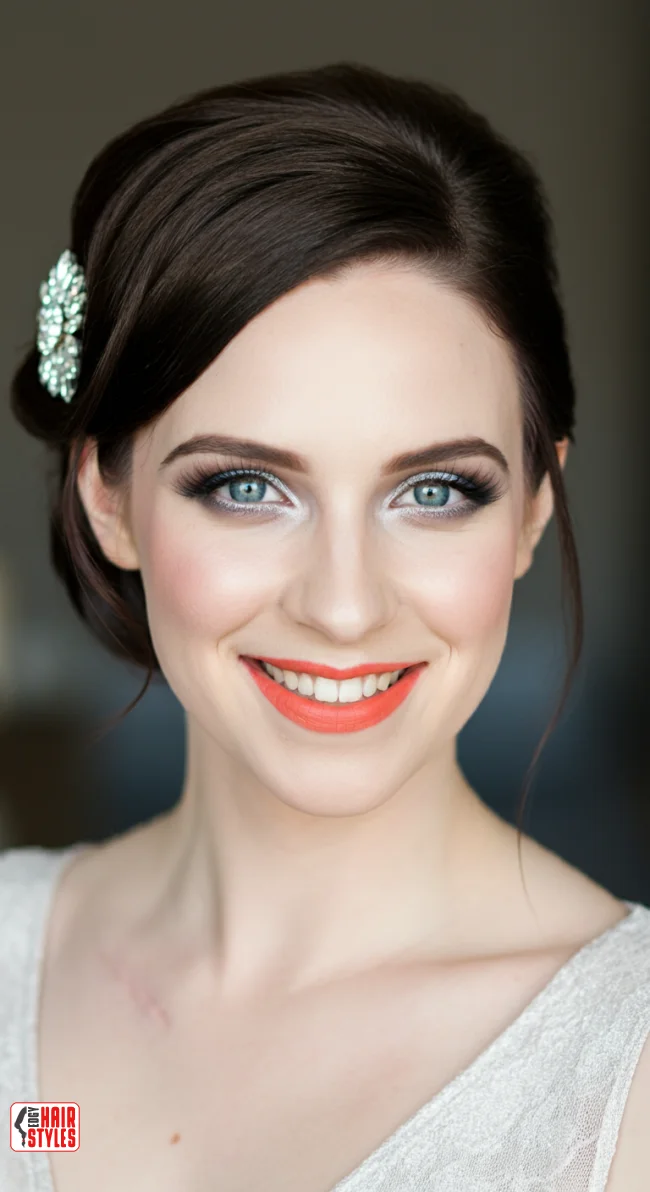 5. Chignon with Side Part | 10 Formal Hairstyles For Timeless Beauty