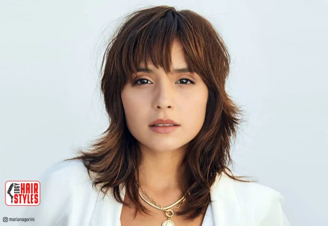 1. Classic Wolf Cut with Wispy Bangs | Most Beautiful Wolf Cut Hairstyles For This Winter