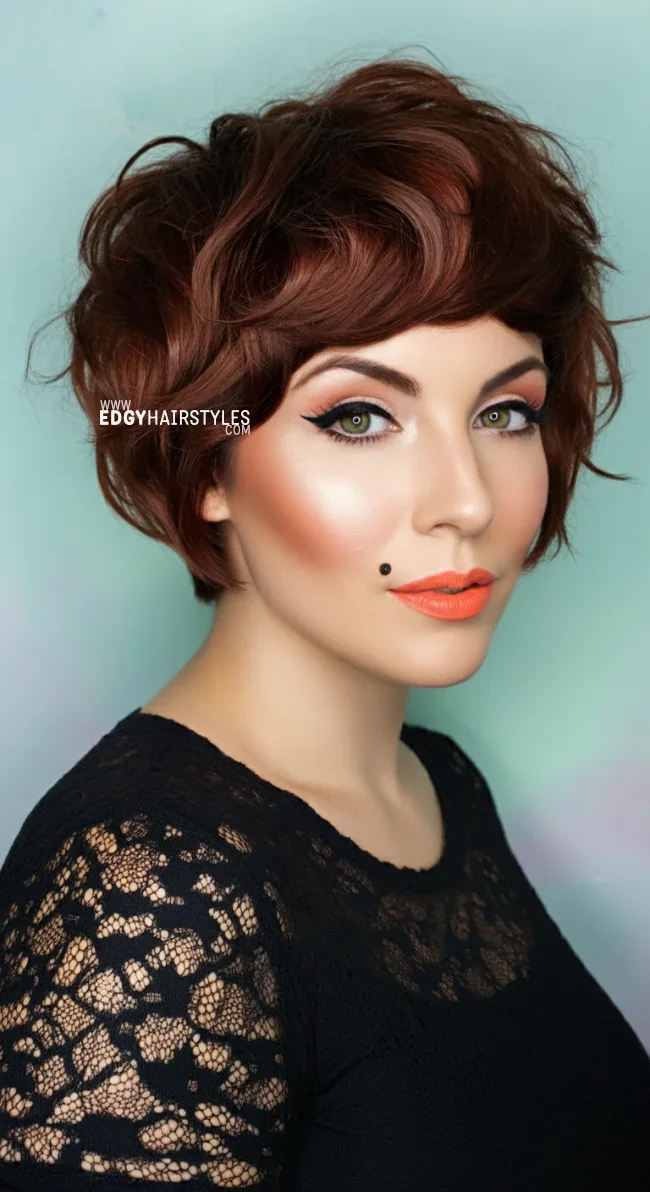 7. Textured Bob Shag | 10 Shag Haircuts That Are Trending In 2024