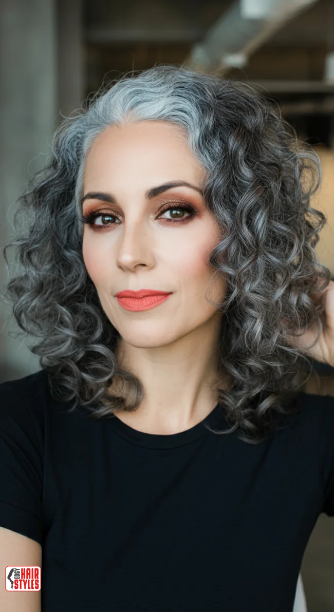 4. Subtle Lowlights Reverse Balayage | Reverse Balayage On Grey Hair: Everything You Need To Know