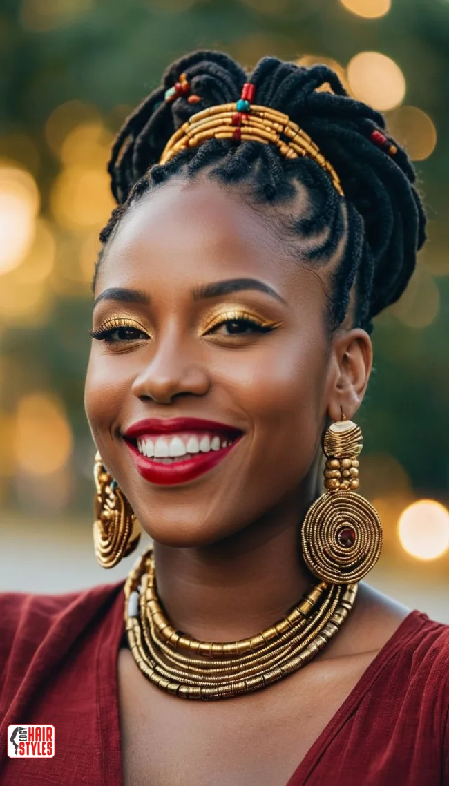 10. Faux Locs Ponytail | Cute Ponytail Hairstyles For Black Girls: Embrace Your Natural Beauty