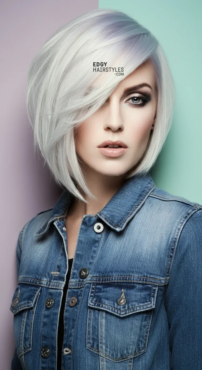 5. Asymmetrical Bob | 8 Baddie Hairstyles To Elevate Your Style Game