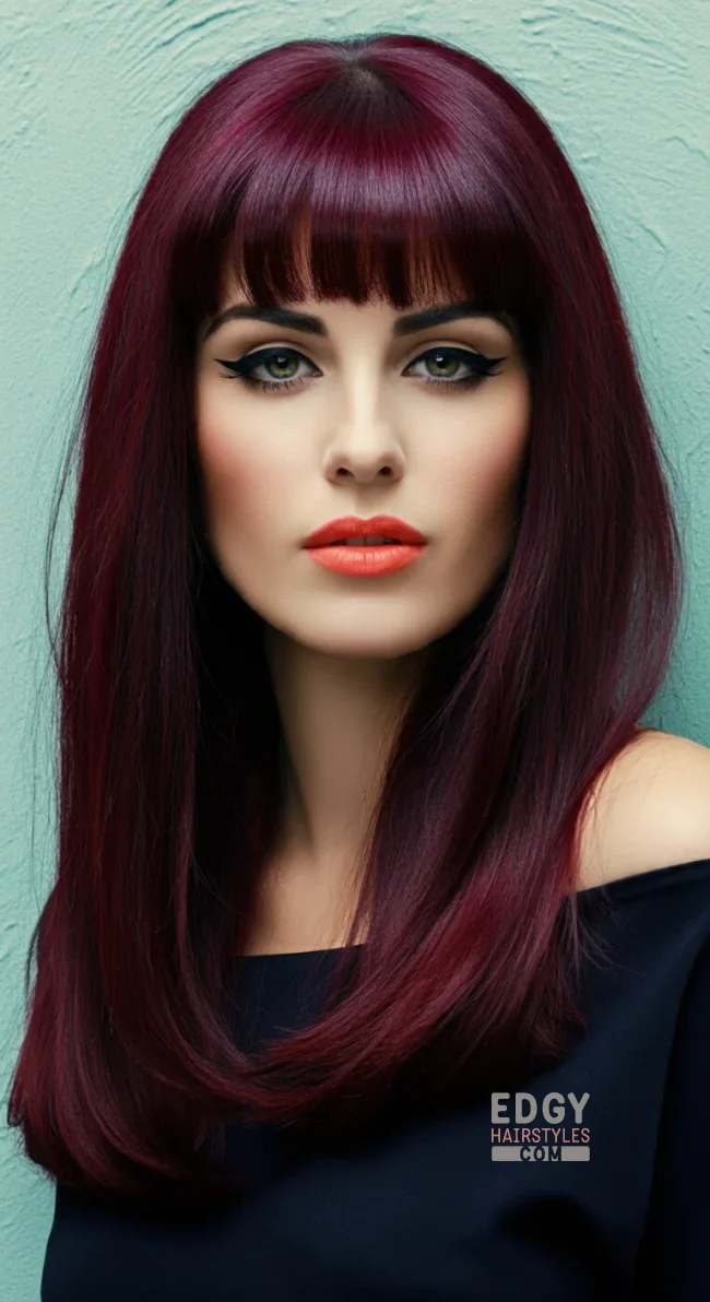 8. Arched Bangs | 10 Fringe Hairstyles That Won’t Go Unnoticed