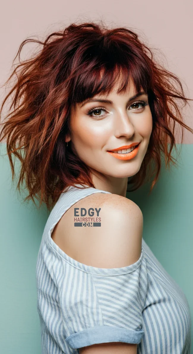 6. Textured Bangs | 10 Fringe Hairstyles That Won’t Go Unnoticed