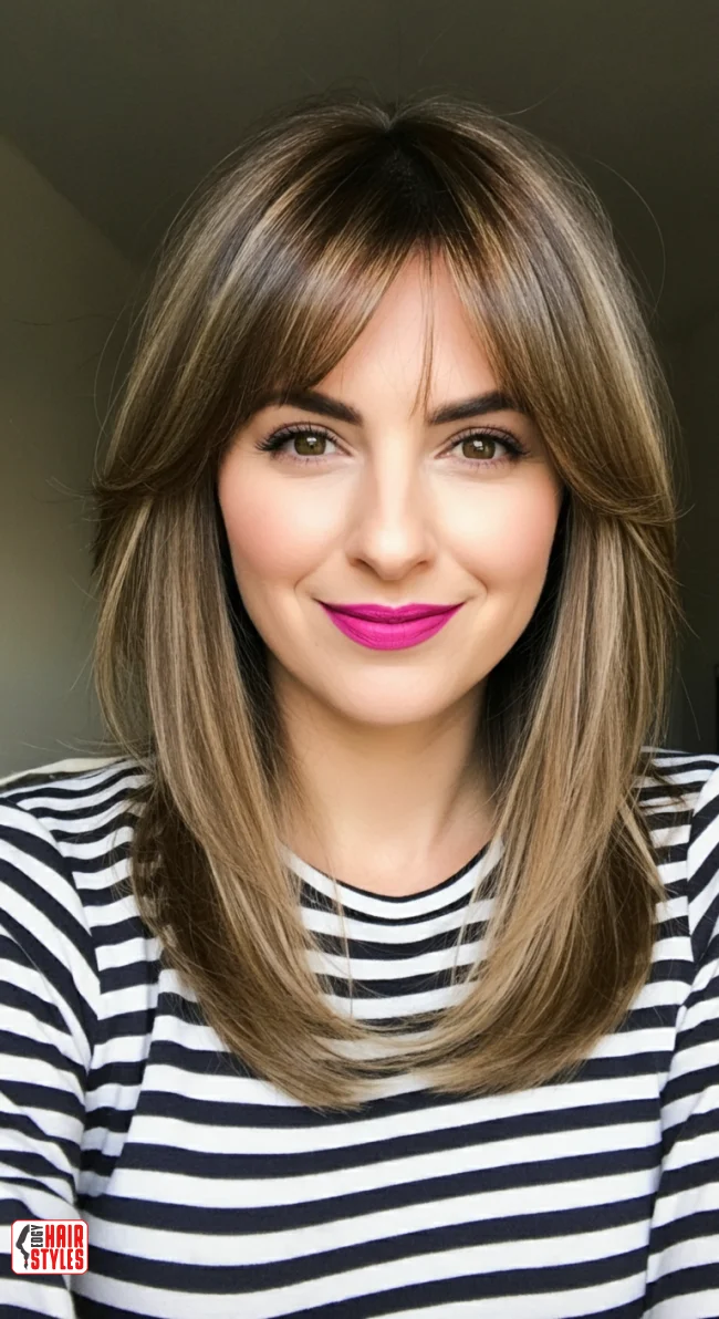 6. Long Layers with Curtain Bangs | Long Hairstyles For Every Occasion: Elevate Your Style