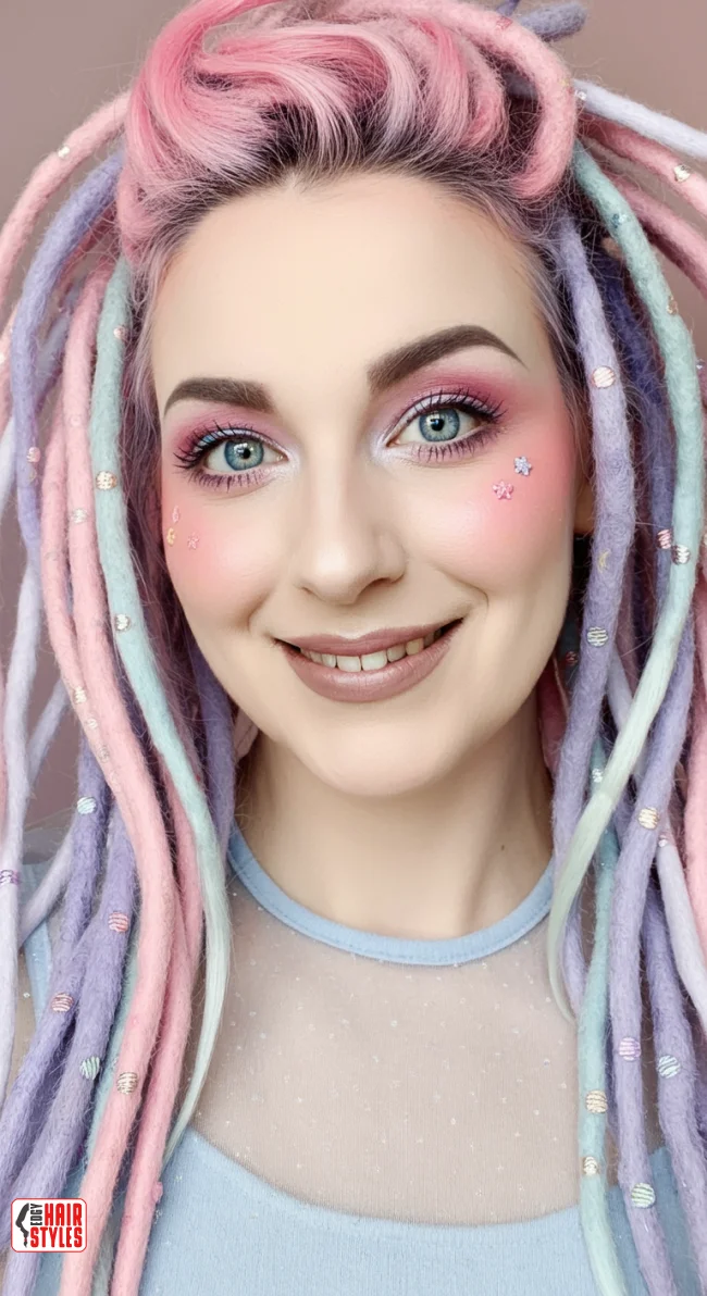 6. Colored Dreadlocks | Dreadlocks: Dive Into The World Of Trendsetting Hairstyles