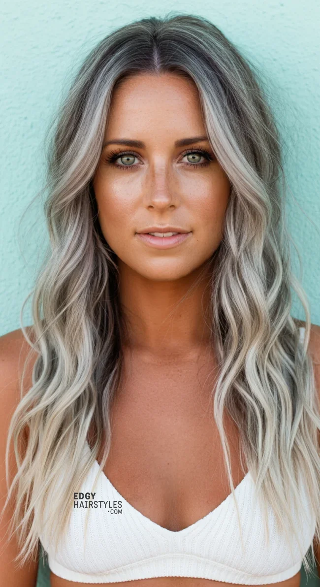 2. Beachy Waves | Hot Looks With Ash Blonde Hair And Styling Tips