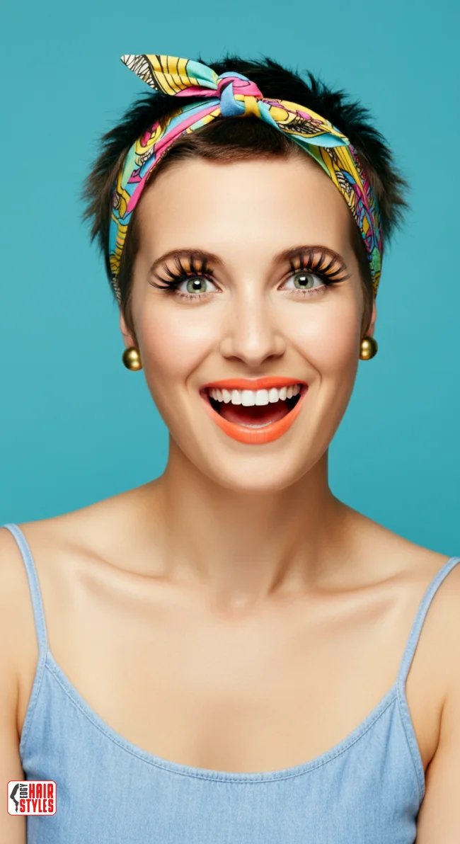 9. Buzz Cut with Accessories | Bold And Beautiful: Embracing The Trend With A Buzz Cut For Women