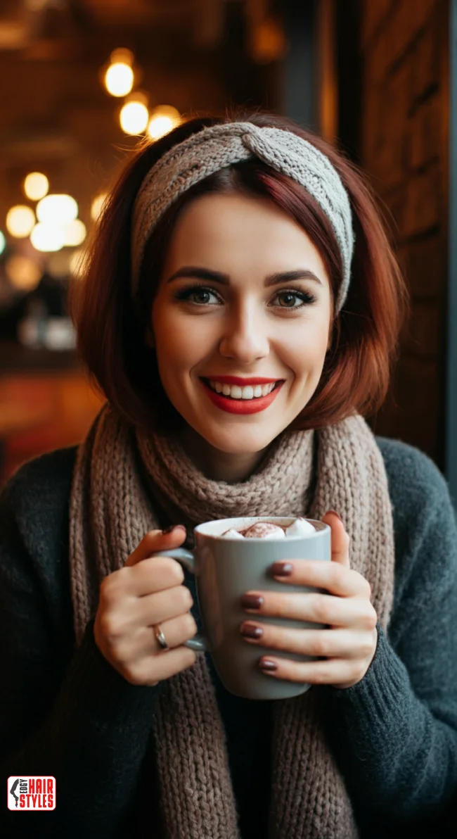 6. Knitted-In Hair Accessories | Winter Hairstyles: Embrace The Season With Chic And Cozy Looks