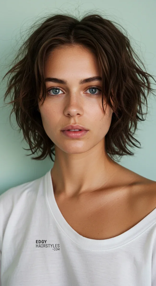 7. Shaggy Bob | 10 Bob Haircuts To Consider If You Have Thin Hair
