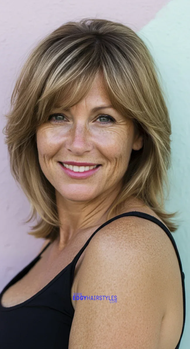 2. Soft Layered Bob | 10 Best Haircuts For Women Over 60