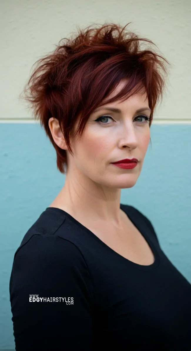 6. Textured Crop | 10 Best Haircuts For Women Over 60