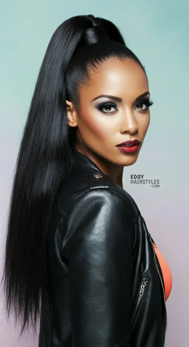 7. High Ponytail | 8 Best Preppy Hairstyles: The Best Styles For A Classic Look