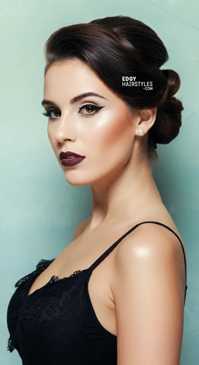 5. French Twist | 8 Best Preppy Hairstyles: The Best Styles For A Classic Look