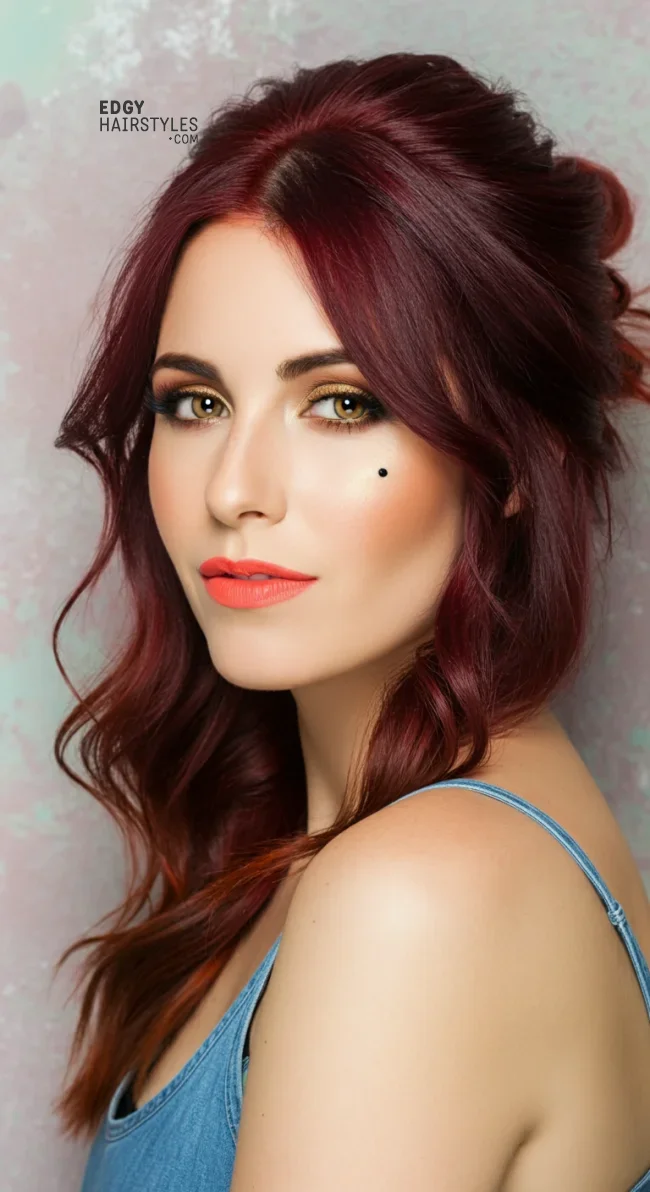 4. Half-Up, Half-Down | 8 Best Preppy Hairstyles: The Best Styles For A Classic Look