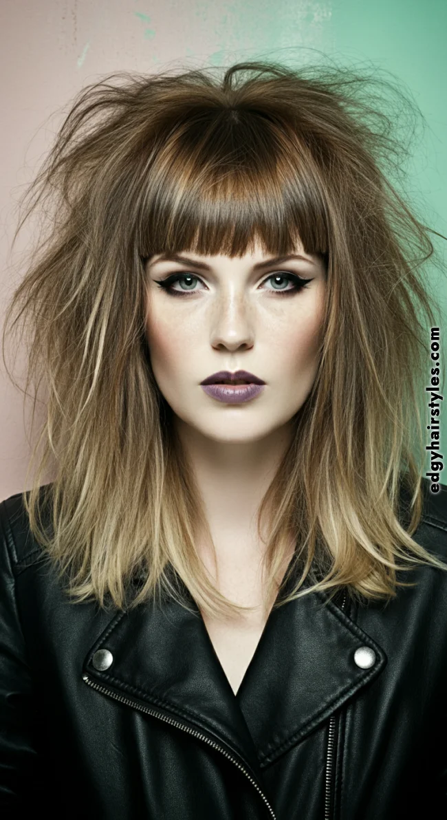 10. Layered Shag with Birkin Bangs | Birkin Bangs: Retro Chic Revival Takes The Hair Scene By Storm