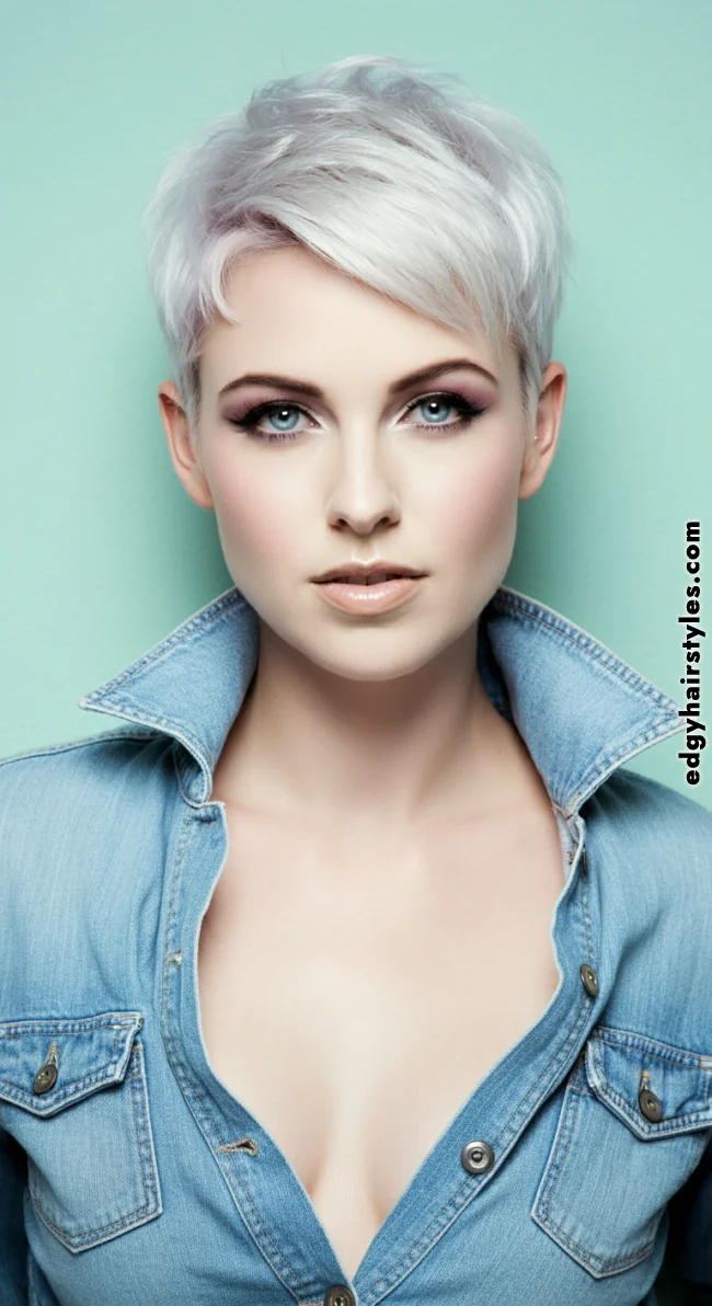 1. Platinum Blonde Pixie Cut | Winter Blonde Hairstyles: 10 Chic Ways To Flaunt This Hair Color