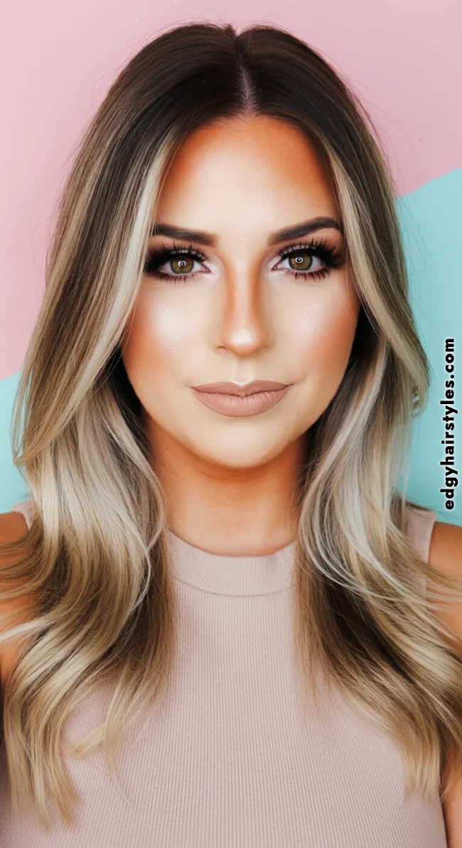 5. Frosted Blonde Balayage on Long Hair | Winter Blonde Hairstyles: 10 Chic Ways To Flaunt This Hair Color