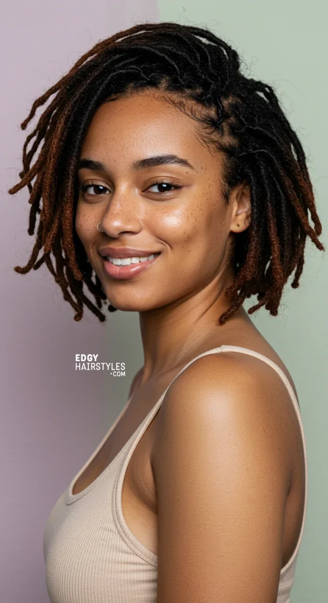 2. Short Dreadlocks Bob | 10 Dreadlocks Hairstyles To Switch Up Your Look