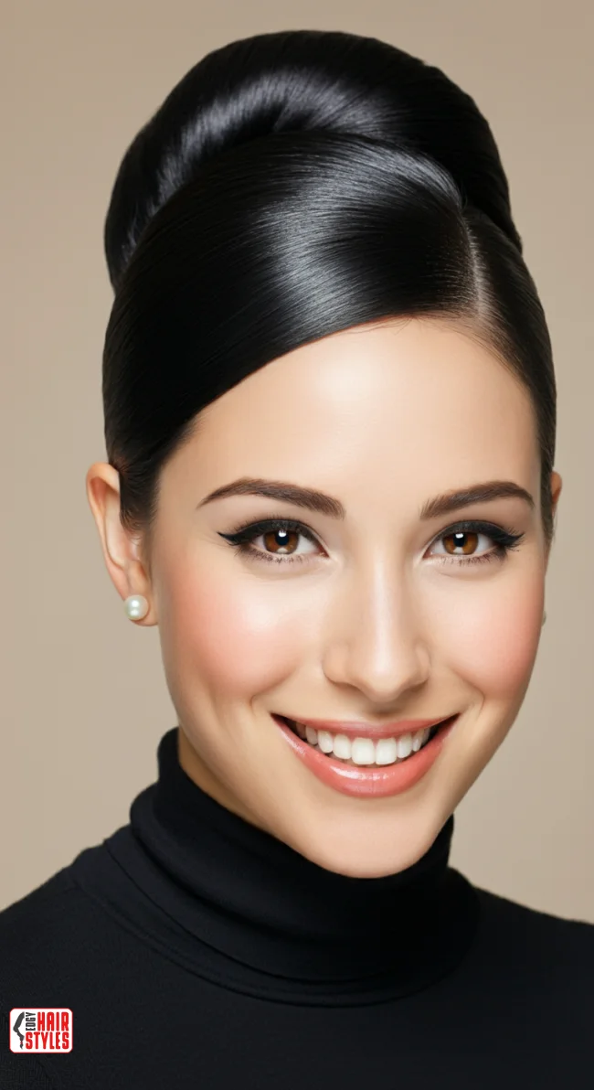 1. Classic High Bun | Explore Cute Bun Hairstyle Ideas For A Stylish Look!