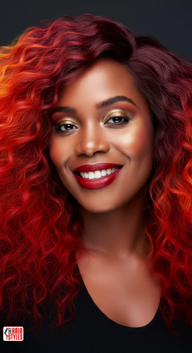 5. Fiery Red Ombre | Transform Your Look With Stunning Ombre Hairstyles