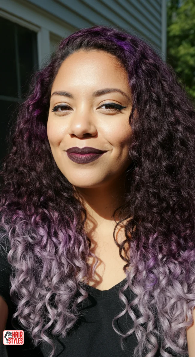 4. Purple to Lavender Ombre | Transform Your Look With Stunning Ombre Hairstyles