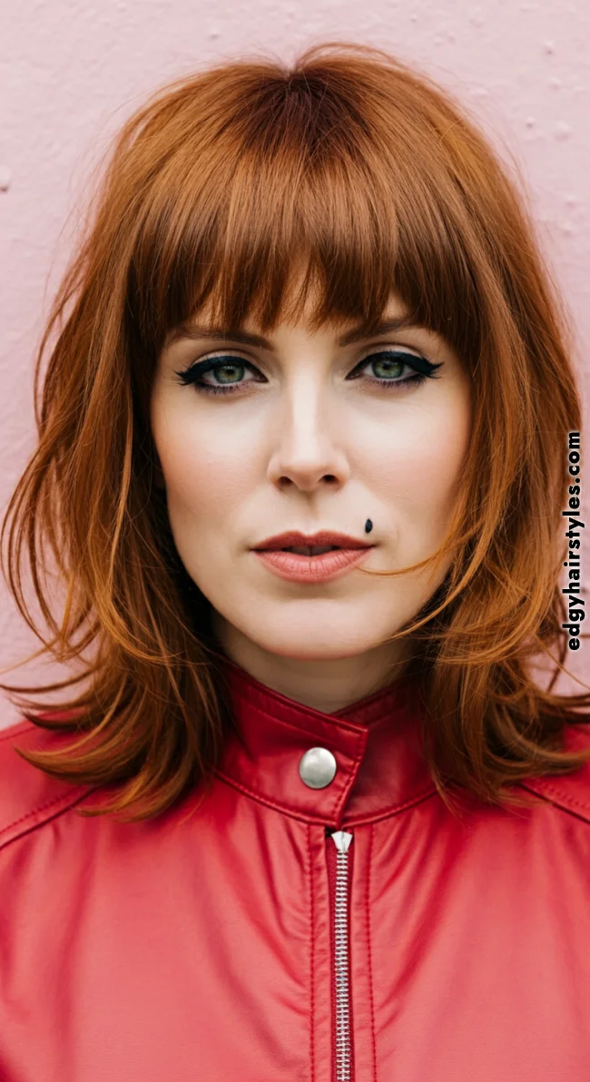 8. Layered Shag | Spiky Bun: 90S-2000S Retro Chic, The Trendy Buzz In Hairstyles!