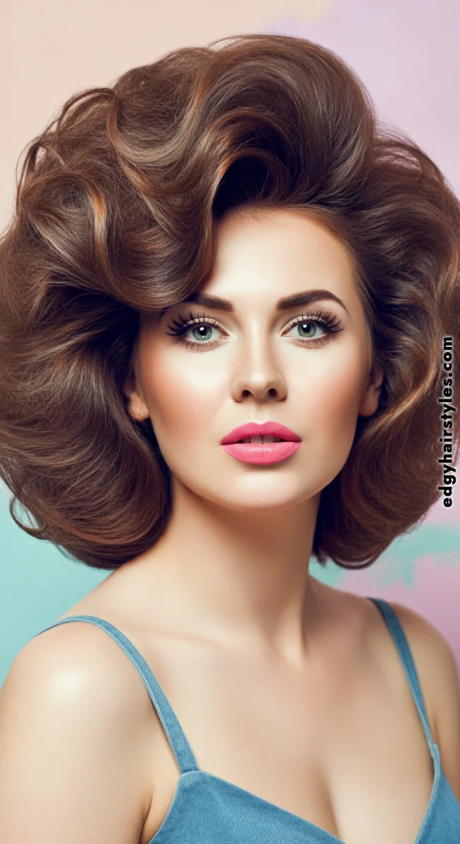 10. Voluminous Blowout | Spiky Bun: 90S-2000S Retro Chic, The Trendy Buzz In Hairstyles!