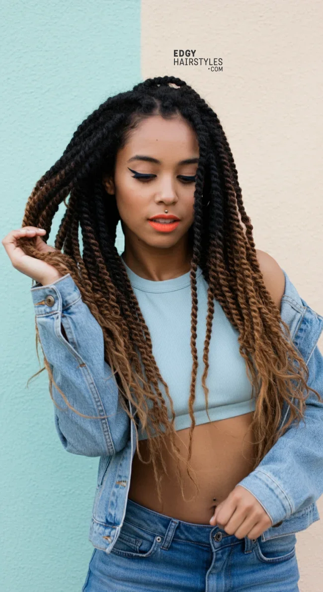 6. Rope Twists | 10 Creative Twist Hairstyles For A Bold And Beautiful Look