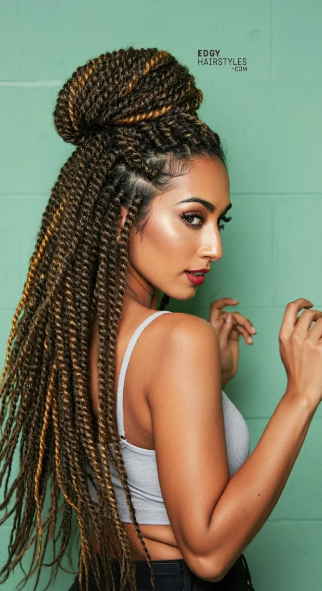 3. Havana Twists | 10 Creative Twist Hairstyles For A Bold And Beautiful Look