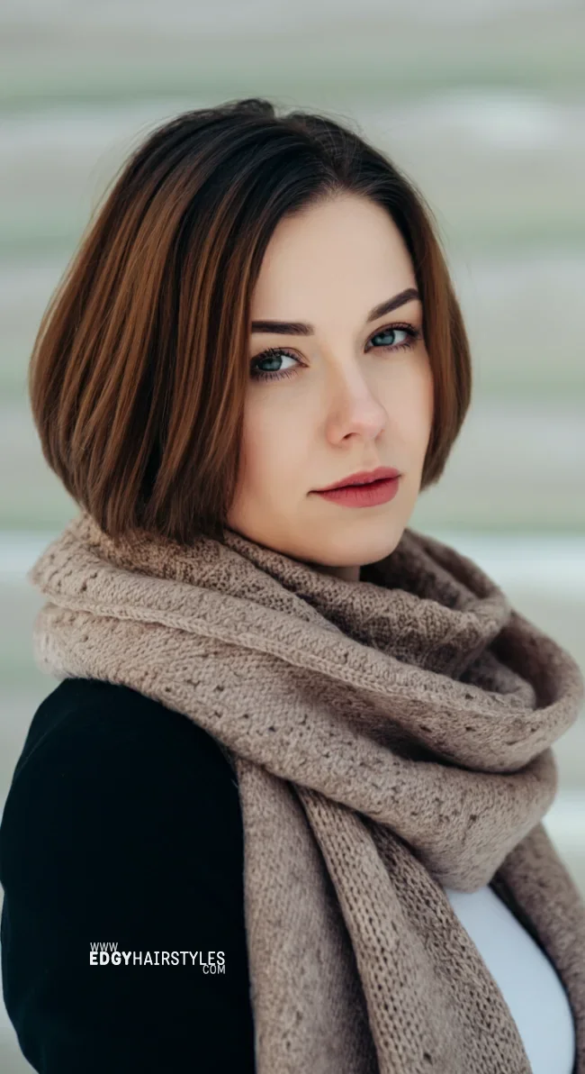 9. Subtle Baby Lights | 10 Ways To Rock Winter Highlights For Brown Hair