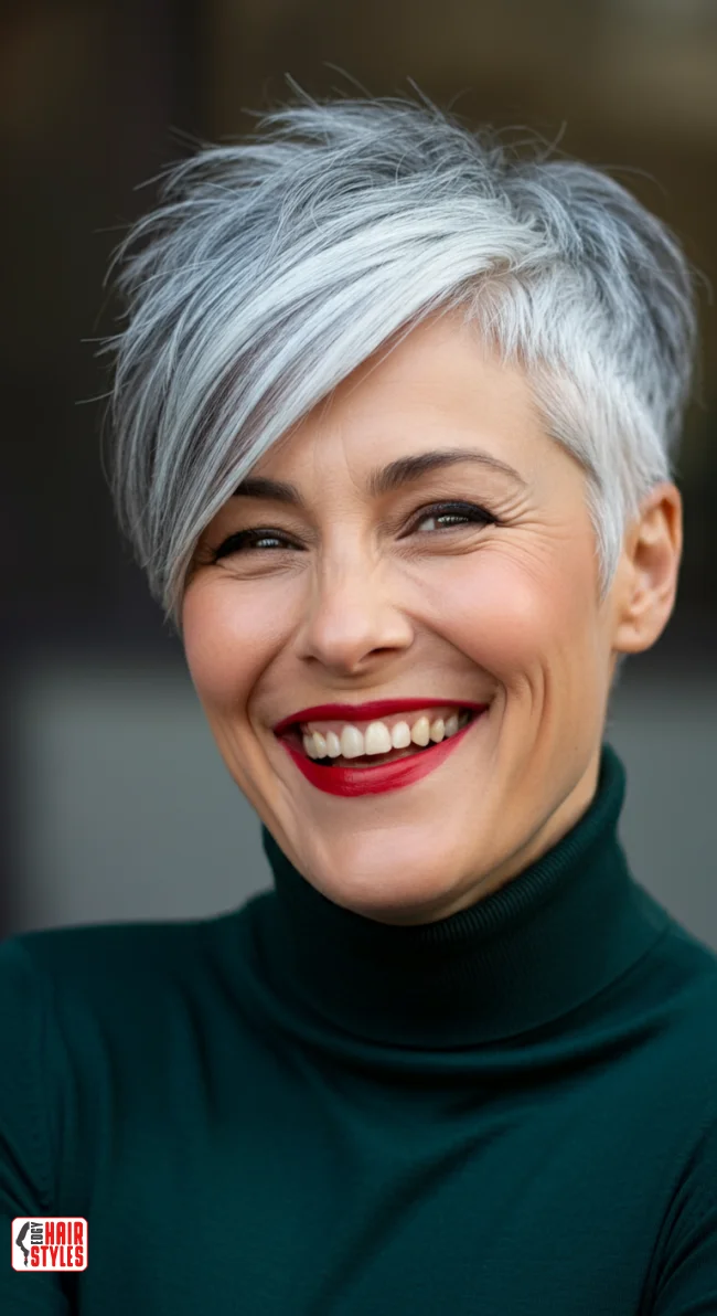 2. Pixie Cut with Layers | Trendy And Age-Defying Hairstyles For Older Women
